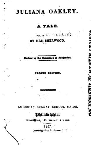 Cover of Juliana Oakley