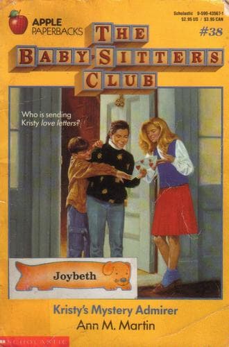Cover of Kristy's Mystery Admirer (The Baby-Sitters Club #38)
