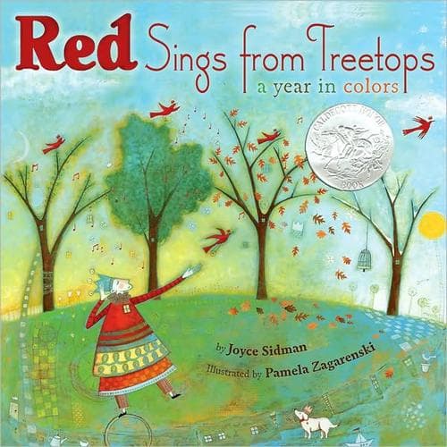 Cover of Red sings from treetops