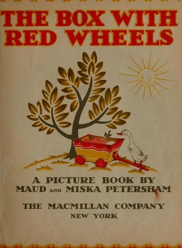 Cover of The box with red wheels