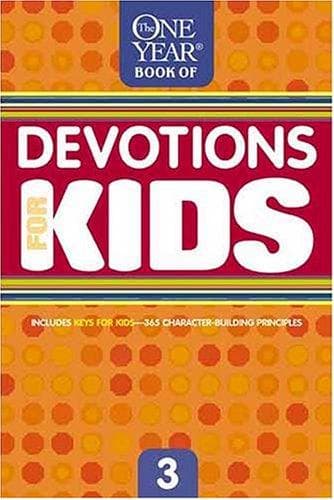 Cover of One Year Book of Devotions for Kids #3