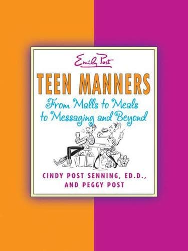 Cover of Teen manners