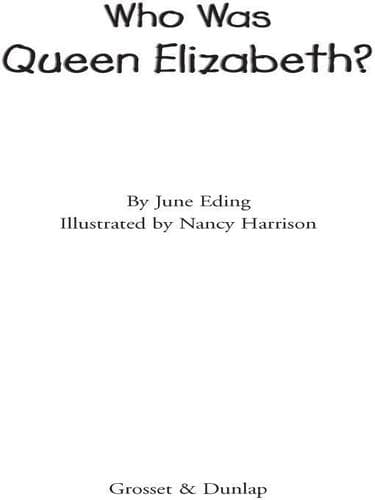 Cover of Who was Queen Elizabeth?