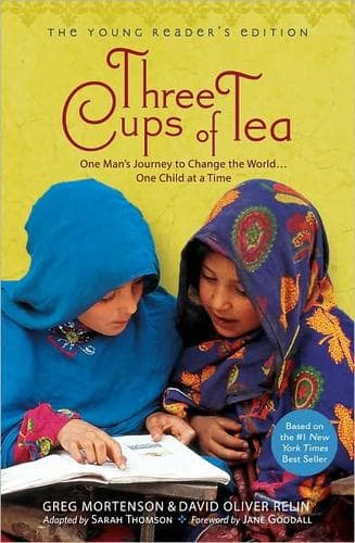 Cover of Three cups of tea