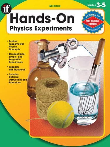 Cover of Hands-On Physics Experiments, Grades 3-5
