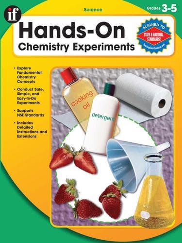 Cover of Hands-On Chemistry Experiments, Gr. 3-5