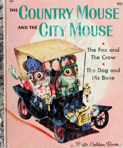 Cover of The Country Mouse and the City Mouse