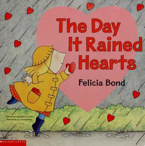 Cover of The day it rained hearts