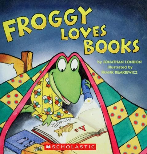 Cover of Froggy loves books