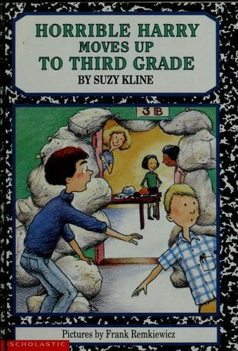 Cover of Horrible Harry moves up to third grade