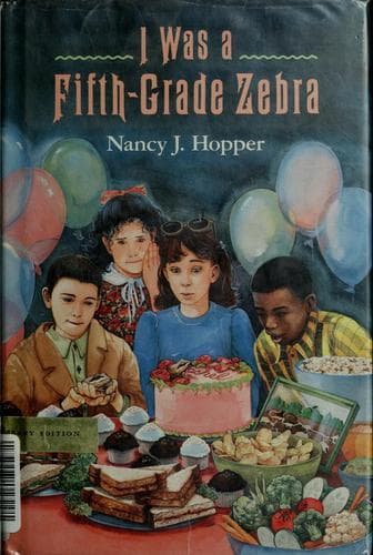 Cover of I was a fifth-grade zebra