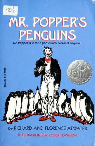 Cover of Mr. Popper's Penguins