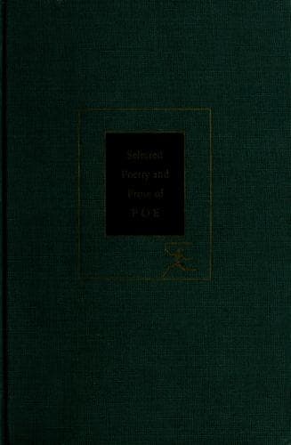 Cover of The Selected Poetry and Prose of Edgar Allan Poe [32 stories, 42 poems, 11 essays]