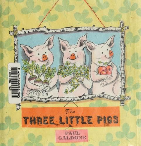 Cover of The three little pigs