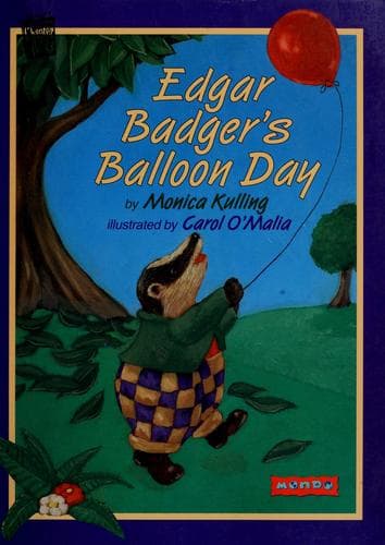Cover of Edgar Badger's balloon day