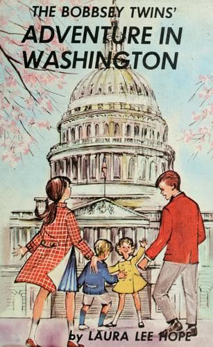 Cover of The  Bobbsey twins' adventure in Washington