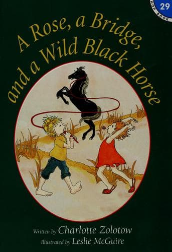Cover of A rose, a bridge, and a wild black horse