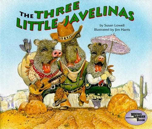 Cover of The three little javelinas