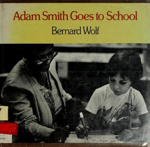Cover of Adam Smith goes to school