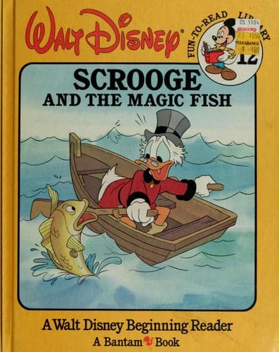 Cover of Walt Disney's Scrooge and the magic fish