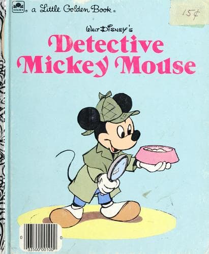 Cover of Walt Disney's Detective Mickey Mouse