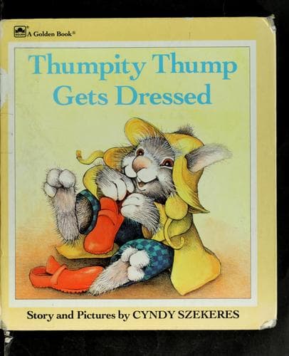 Cover of Thumpity Thump gets dressed