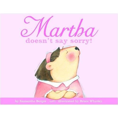 Cover of Martha doesn't say sorry