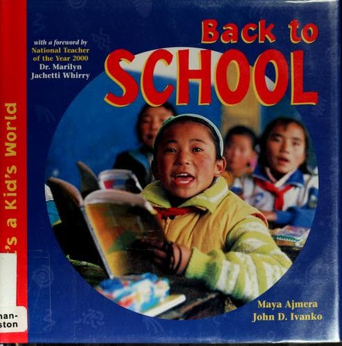 Cover of Back to School (It's a Kid's World)