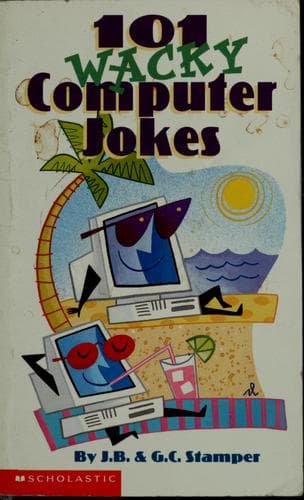 Cover of 101 wacky computer jokes