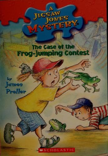 Cover of The case of the frog-jumping contest