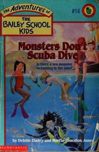 Cover of Monsters don't scuba dive
