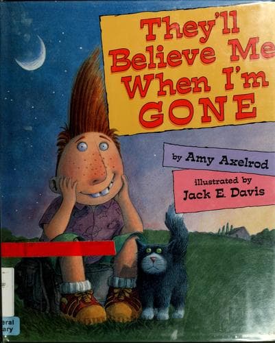 Cover of They'll believe me when I'm gone