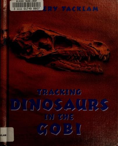 Cover of Tracking dinosaurs in the Gobi