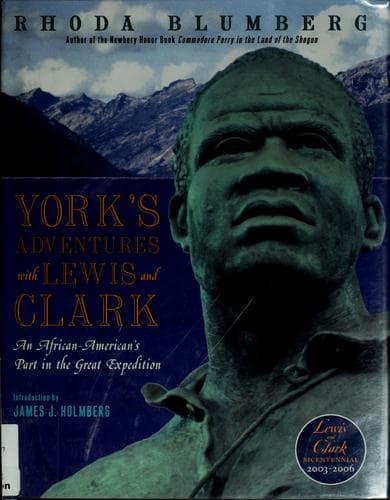 Cover of York's adventures with Lewis and Clark