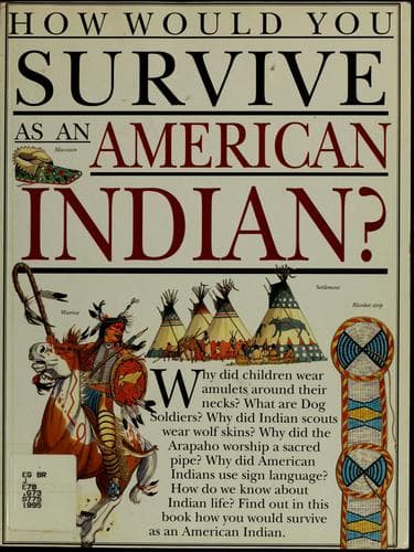 Cover of How Would You Survive - American Indian (How Would You Survive)