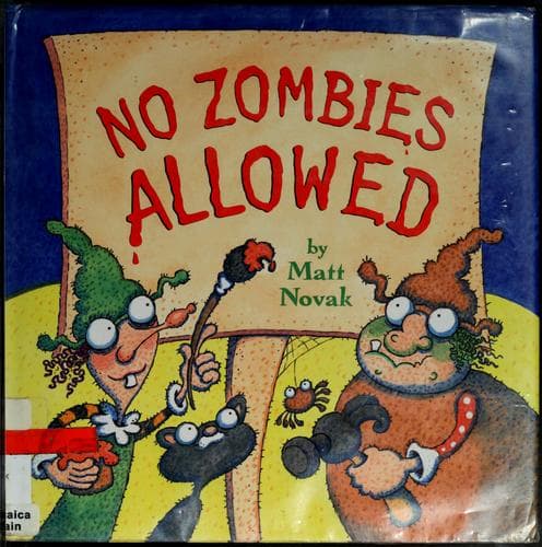 Cover of No zombies allowed