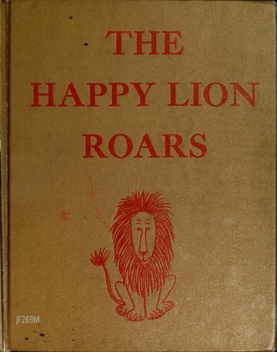 Cover of The happy lion roars