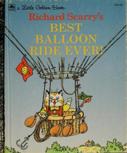 Cover of Richard Scarry's best balloon ride ever!