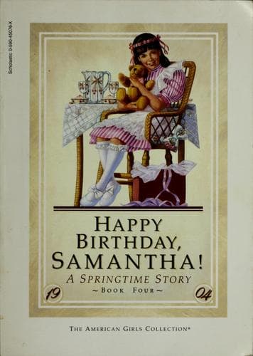 Cover of Happy birthday, Samantha!