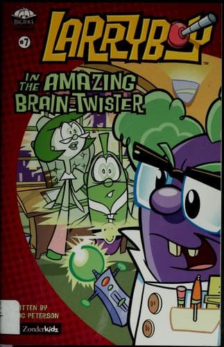Cover of Larryboy in the amazing brain-twister
