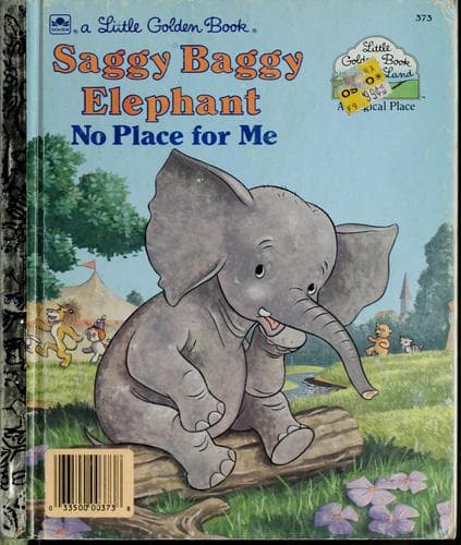 Cover of Saggy Baggy elephant