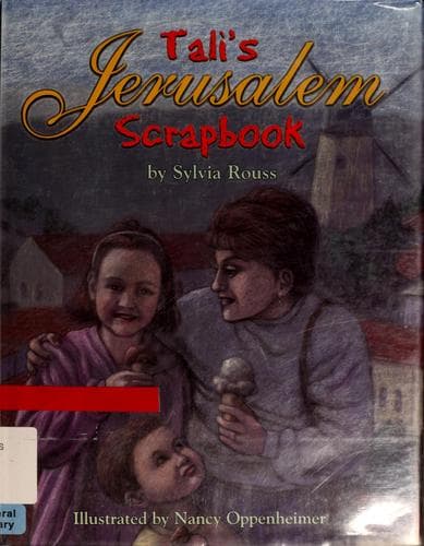 Cover of Tali's Jerusalem scrapbook