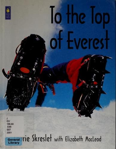 Cover of To the top of Everest