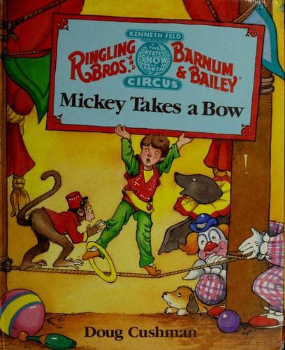 Cover of Mickey takes a bow