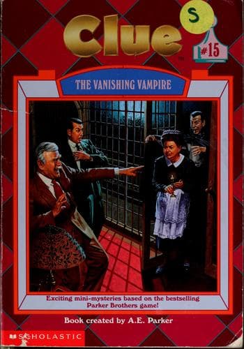 Cover of The Vanishing Vampire (Clue, #15)