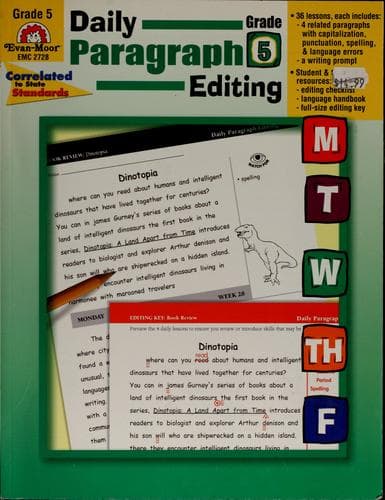 Cover of Daily paragraph editing