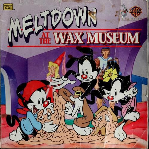Cover of Meltdown at the wax museum