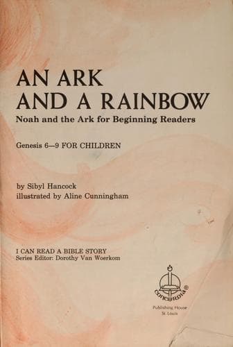 Cover of An ark and a rainbow