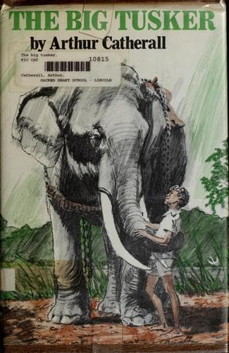 Cover of The big tusker
