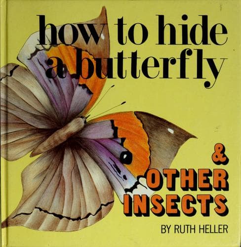 Cover of How to hide a butterfly & other insects